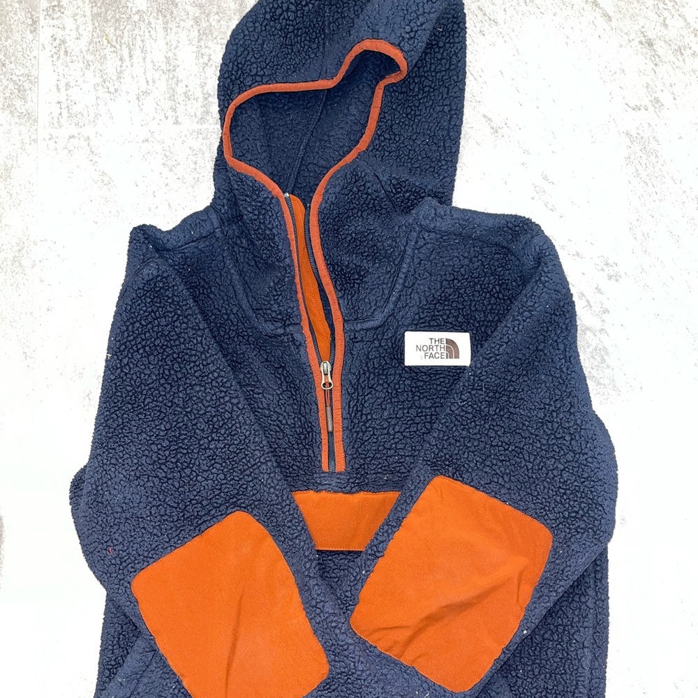 mens north face 1/4 zip